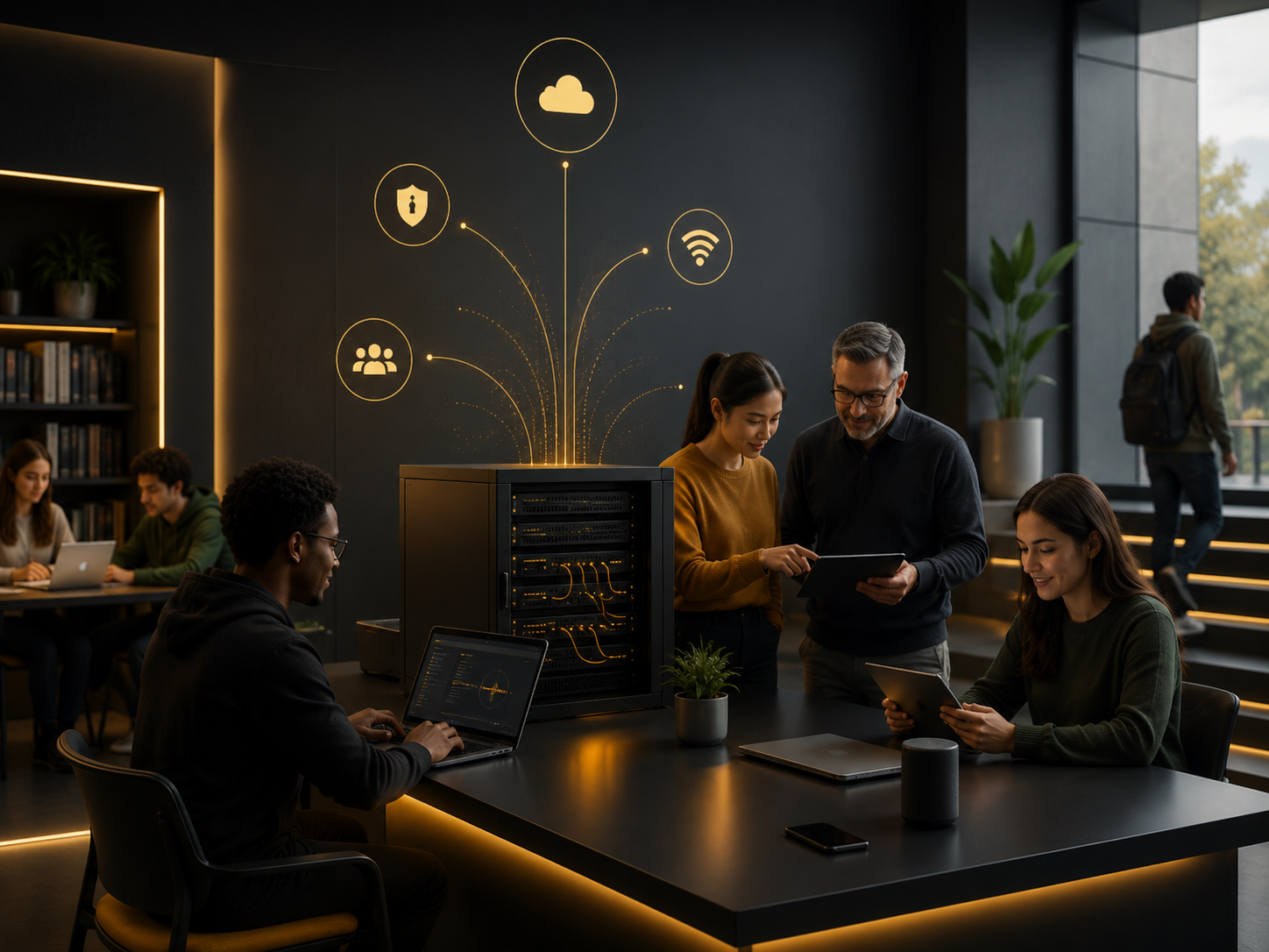 Digital infrastructure and education systems