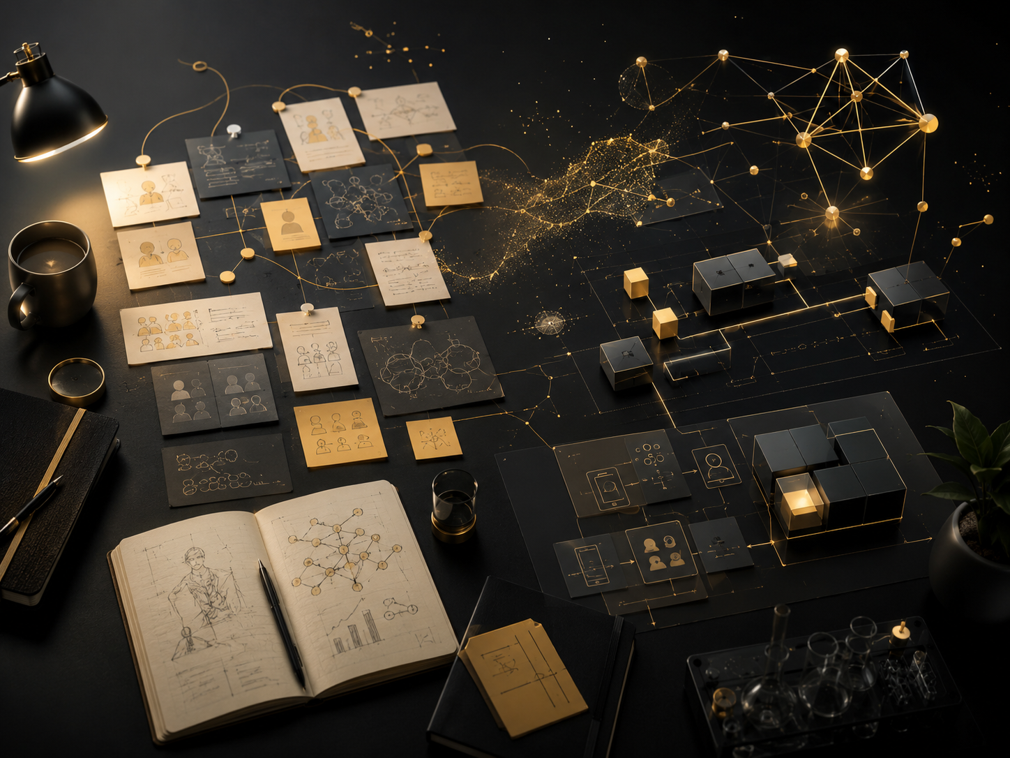 Research and systems-thinking visual